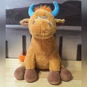 Kohl's Dr. Seuss Mr Brown Can Moo Moose Plush Cow